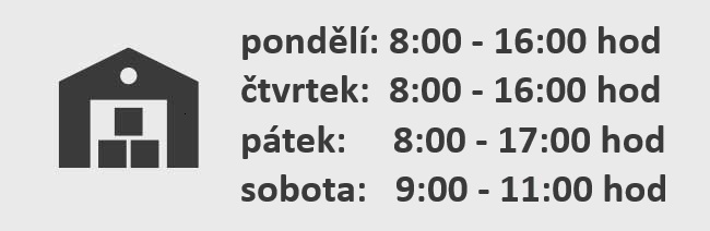 Výdejní sklad - kamenná prodejna