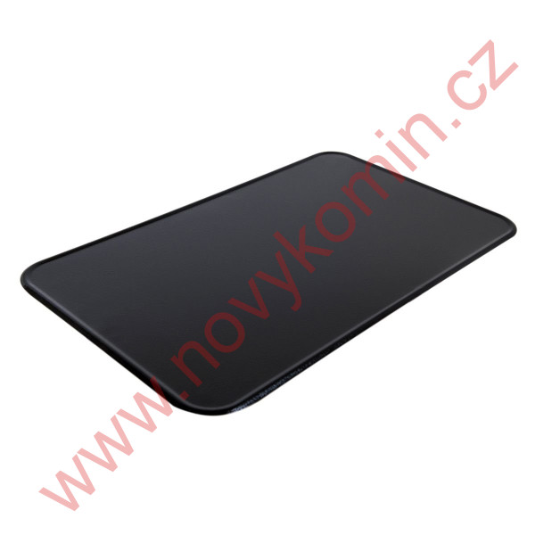 Plech pod kamna 80x60cm černý