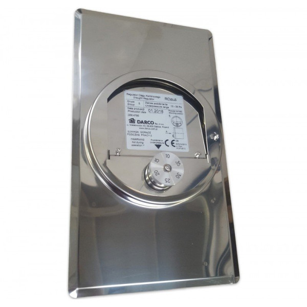 DARCO Regulátor komínového tahu RCW-S (125x250mm) 1