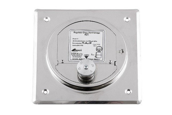 DARCO Regulátor komínového tahu RCP čtvercový (140x140mm) 1