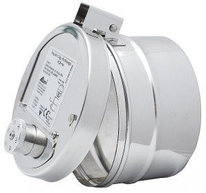 DARCO Regulátor komínového tahu RCO-EX kulatý pr.150mm s protiexplozivní klapkou 1