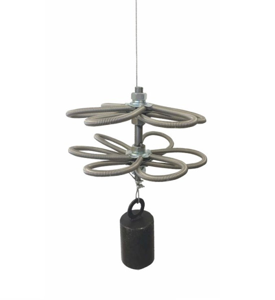 Nastavitelný nerezový komínový strojek se závažím 4kg (pro HZS - určen i na hořící saze)