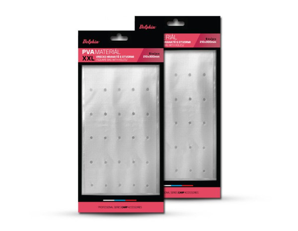 DELPHIN PVA sáček hranatý s otvory XXL  