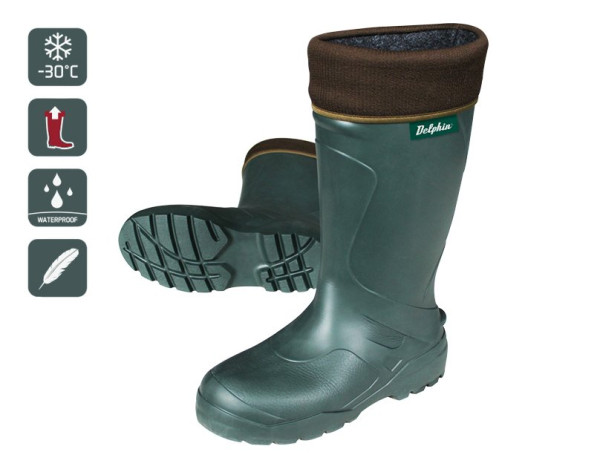 DELPHIN EVA holínky ROVER - zelená