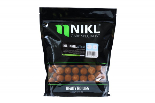 NIKL Ready boilie Kill Krill ATTRACTIVE 1kg