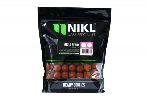 NIKL Ready boilie KrillBerry 1kg