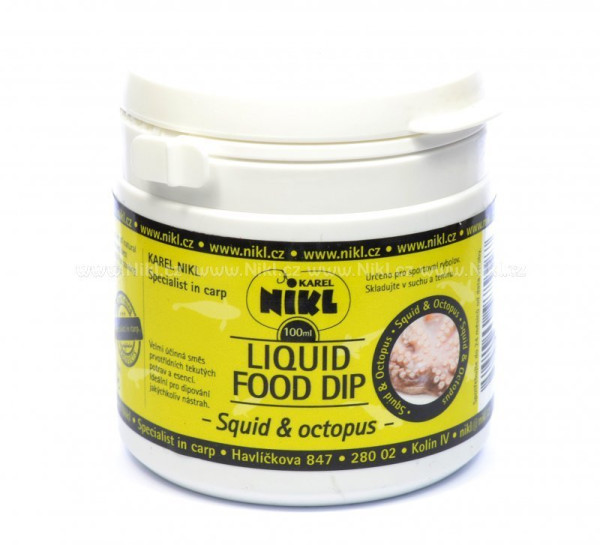 NIKL Liquid Food dip 100ml Squid & Octopus (doprodej) 1