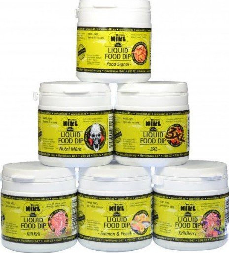 NIKL Liquid Food dip 100ml různé druhy (doprodej)