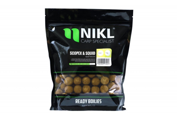 NIKL Ready boilie Scopex & Squid 1kg