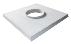 Krycí deska 77x77cm otvor pr.260mm